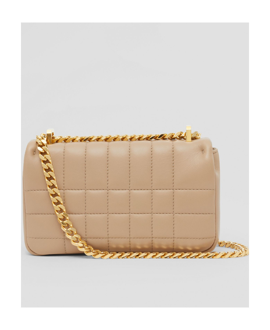 Burberry Lola Small Shoulder Bag In Nude