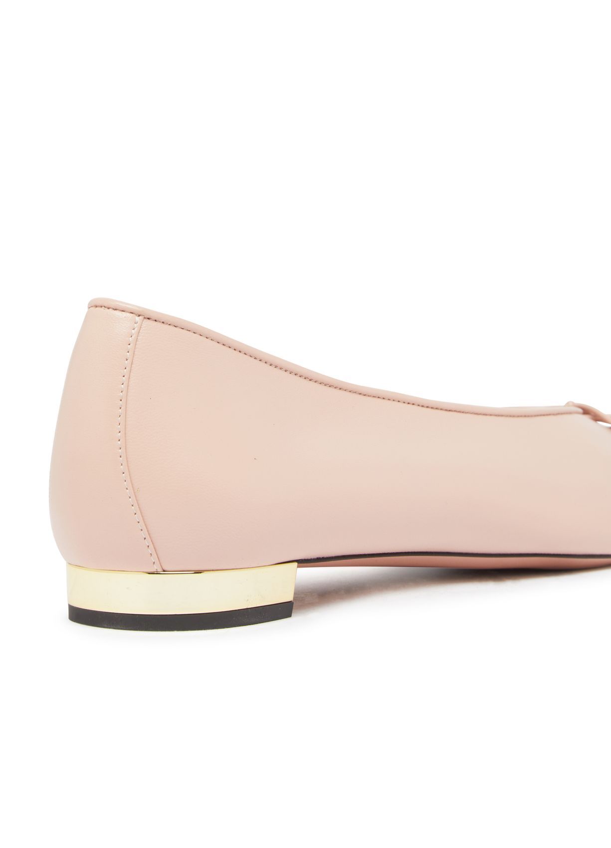 Aquazzura Pointed Ballet Shoes In Nude