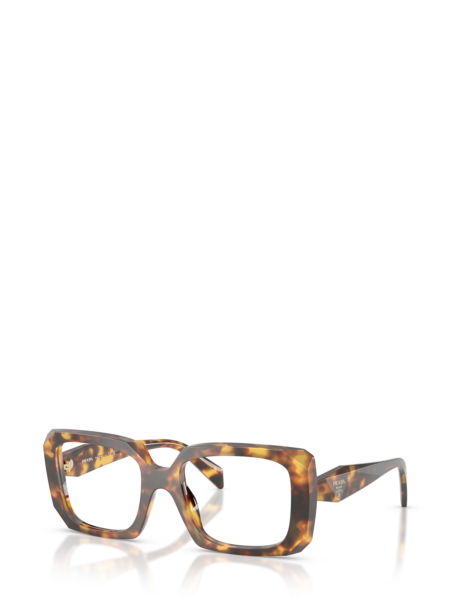 Prada Full Frame Sunglasses In Brown