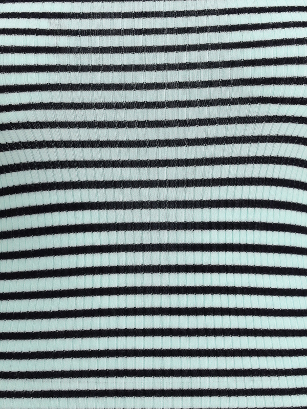 Shop Forte Forte Striped Vest In Green