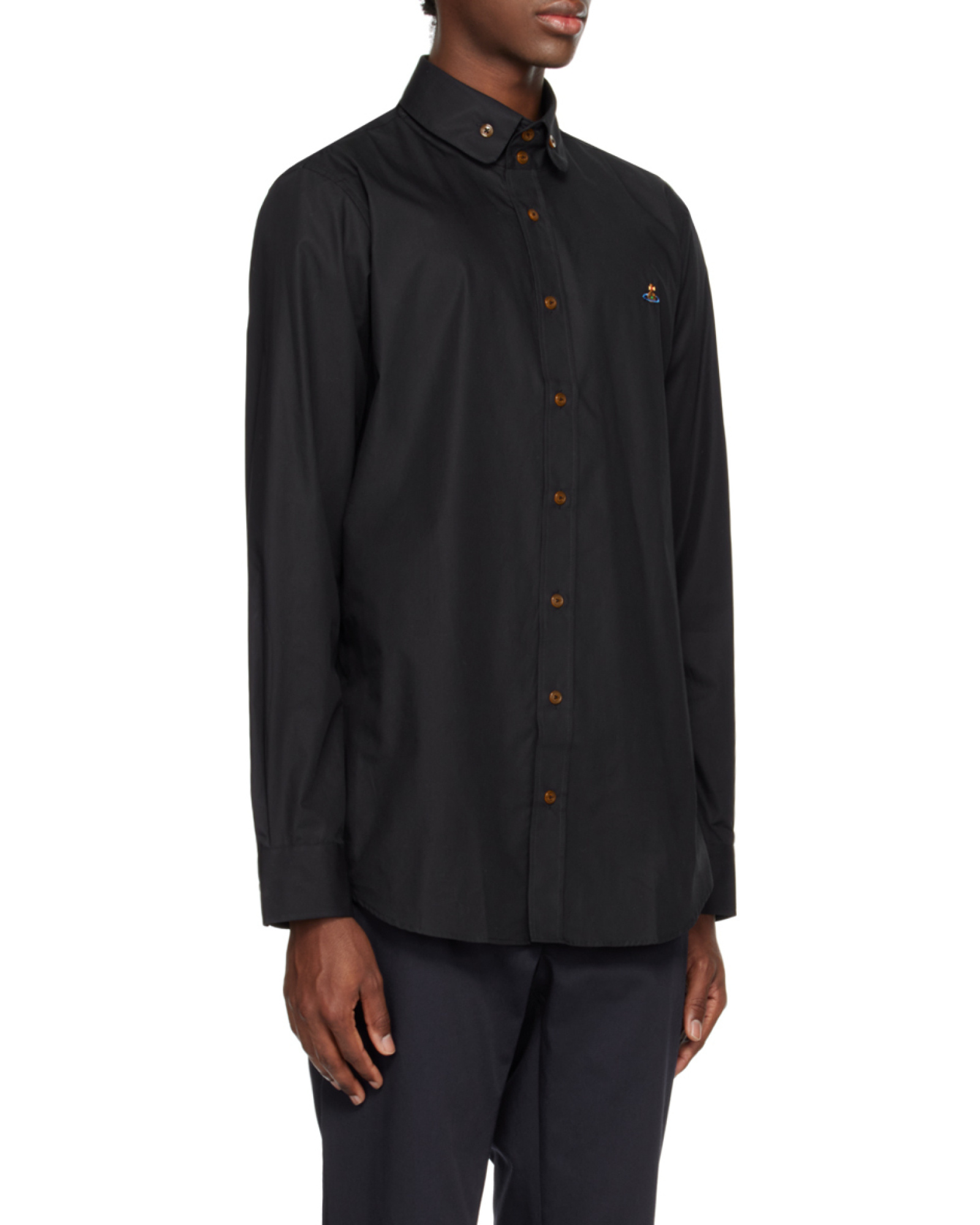 Vivienne Westwood Classic Long-sleeve Shirt With Embroidered Detail