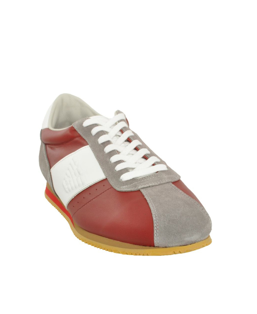 Emporio Armani Tie Casual Sports Shoes In Multicolor