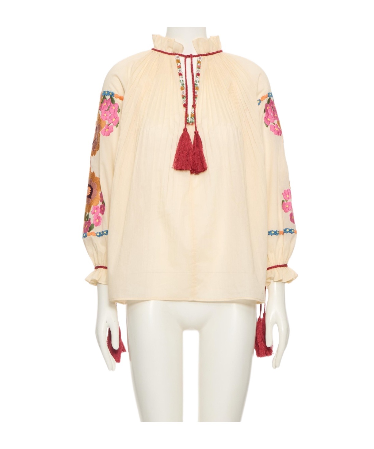 Valentino Embroidered Organdis Short Dress