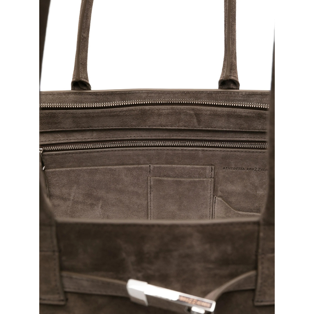 Benedetta Bruzziches Double Lift Tote In Brown