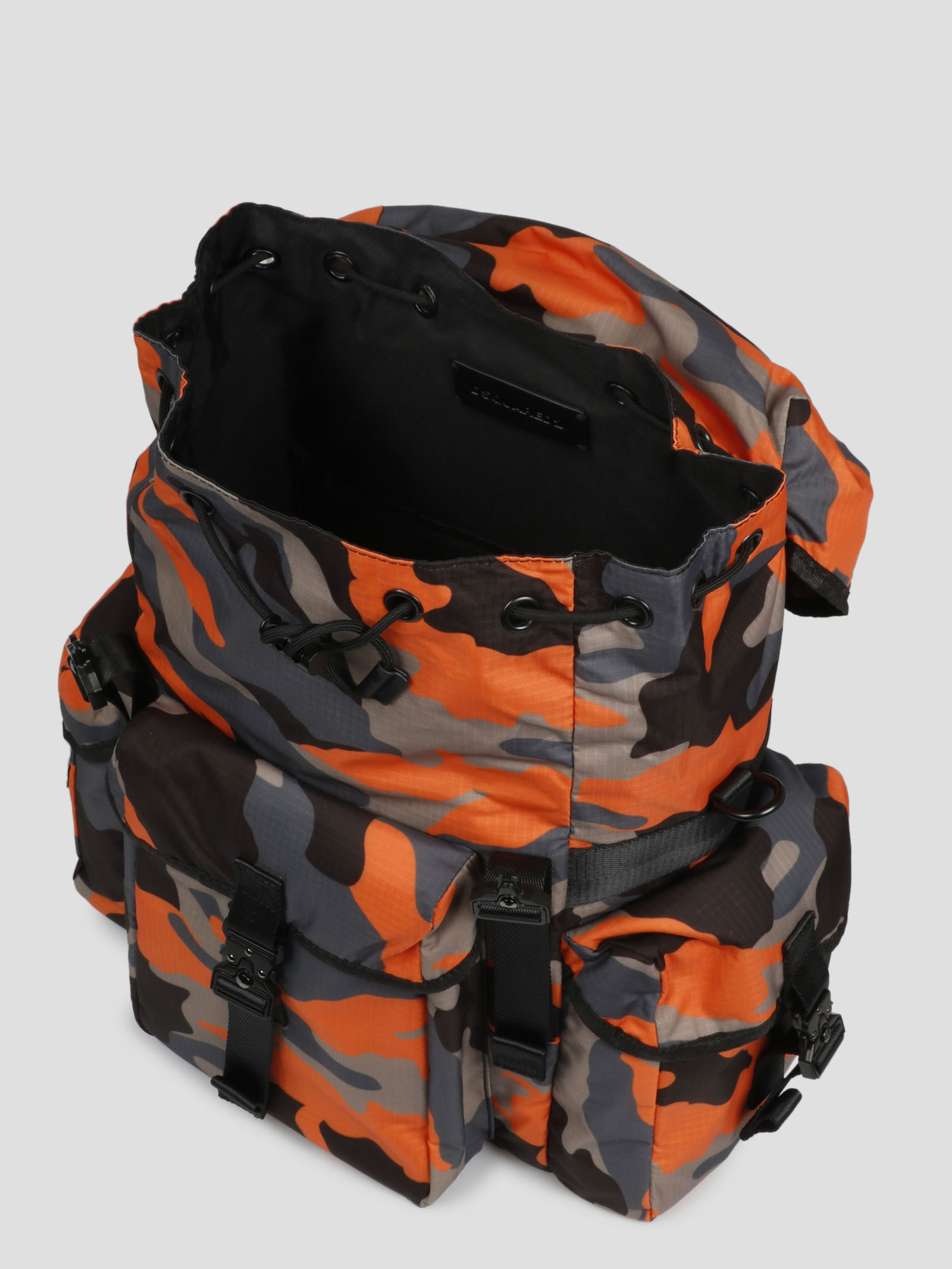 Dsquared2 Logo Backpack In Black