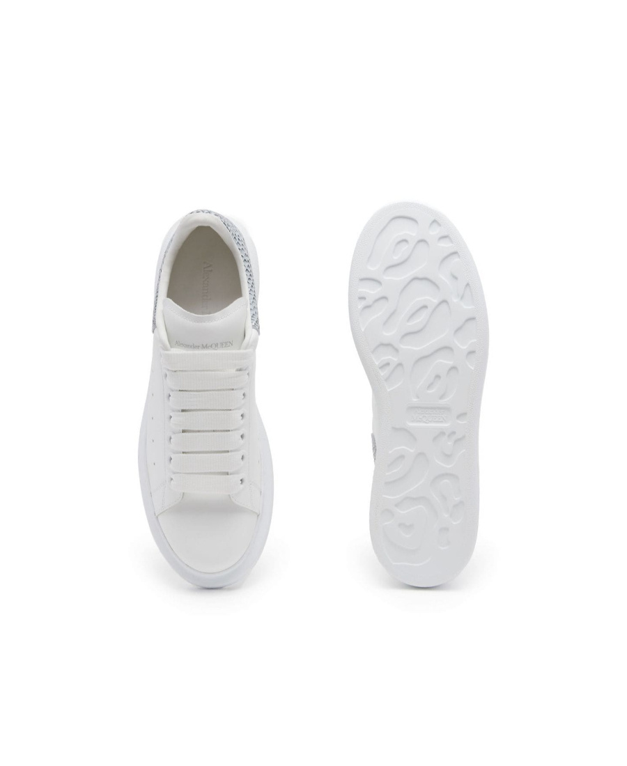 ALEXANDER MCQUEEN OVERSIZED LIZARD-EFFECT SNEAKERS