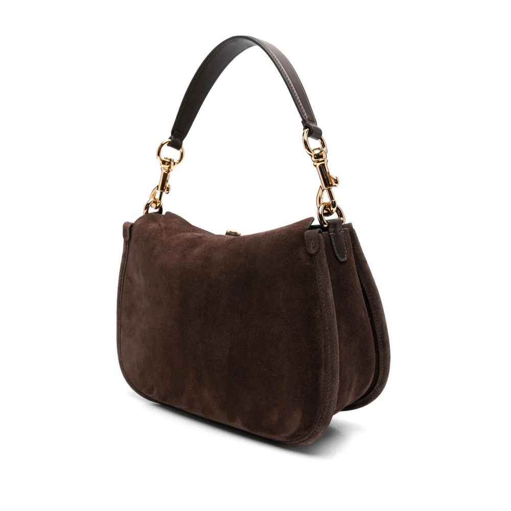 Etro Flap Tote Bag In Brown