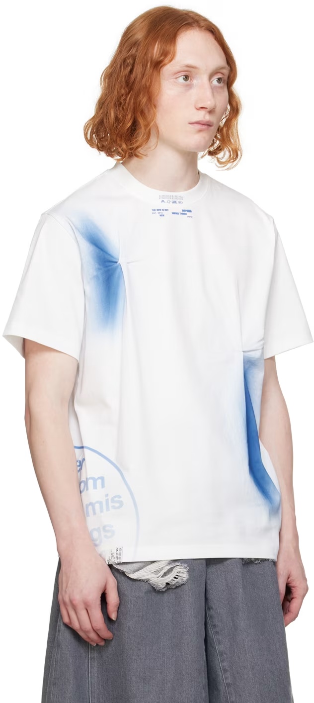 Ader Error Short-sleeved T-shirt In White