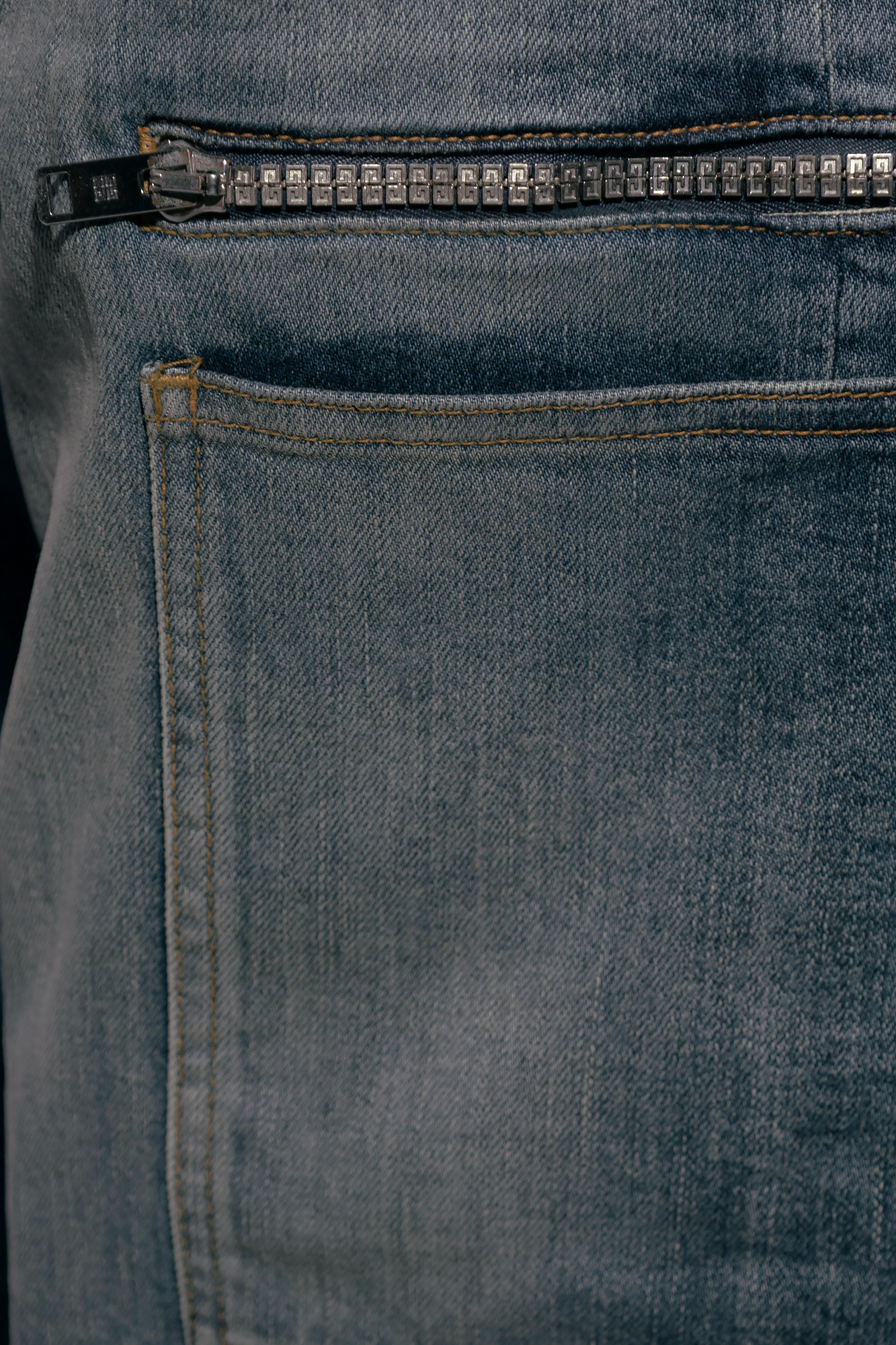 Givenchy Straight-leg Cargo Jeans In Blue