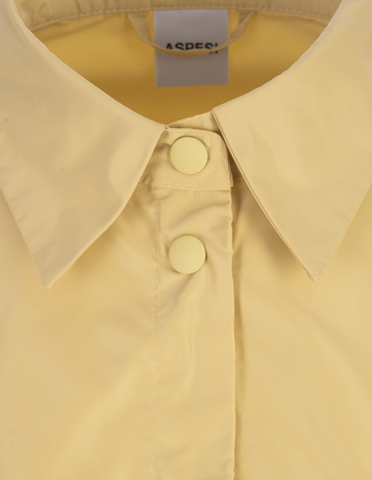 Aspesi Buttoned Sleeved Shirt In Nude