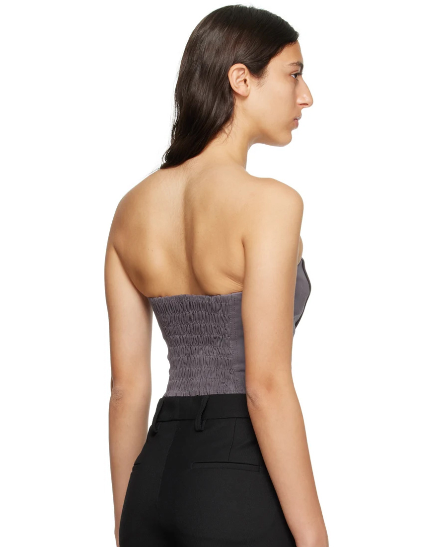 Misbhv Harley Heat Reactive Corset Top In Nude
