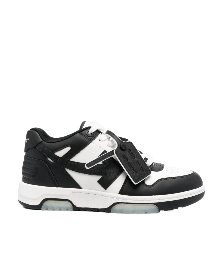 Shop Off-white Out Of Office Lace-up Sneakers In Black