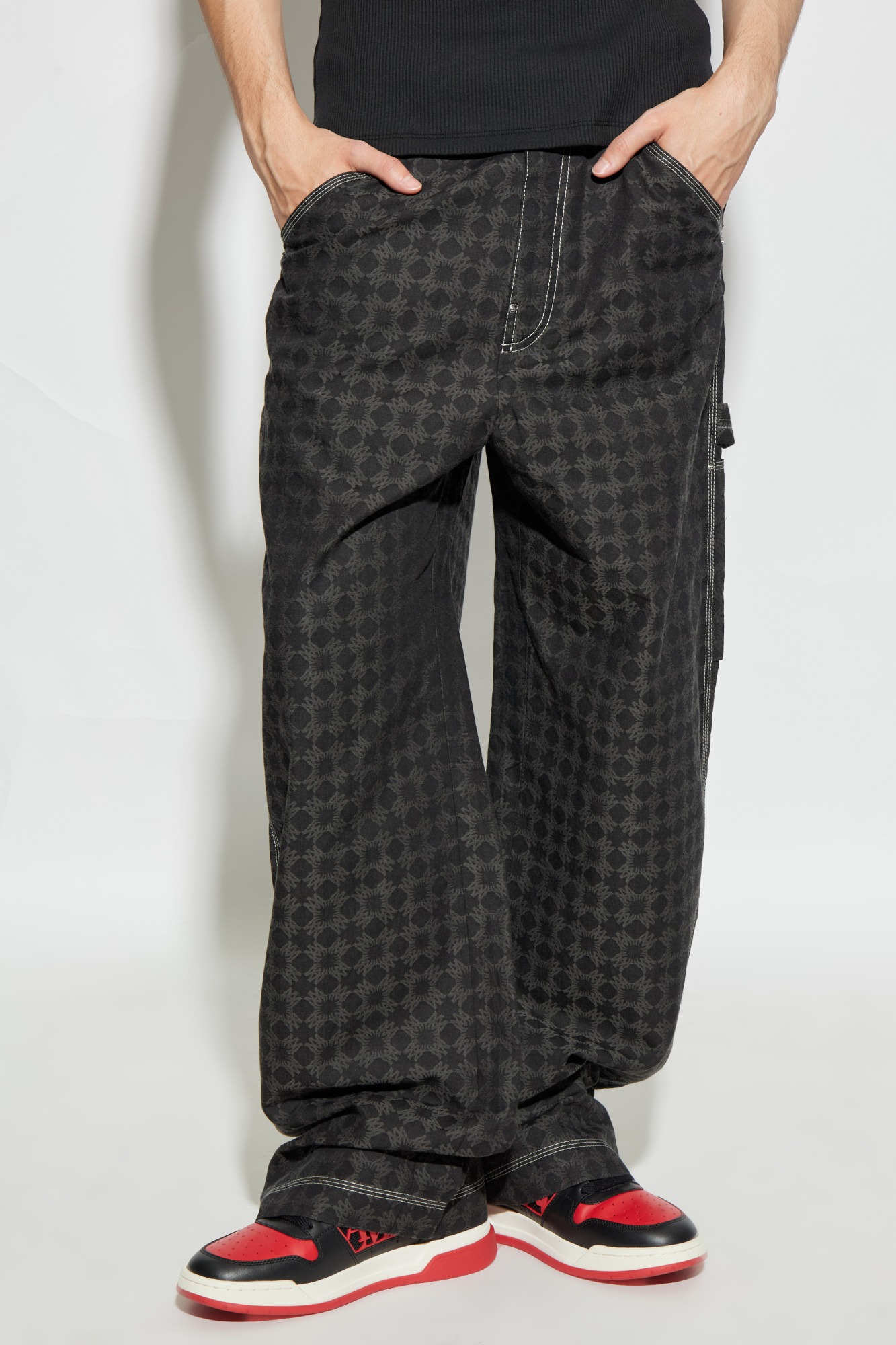 Amiri Ma Quad Checked Trousers