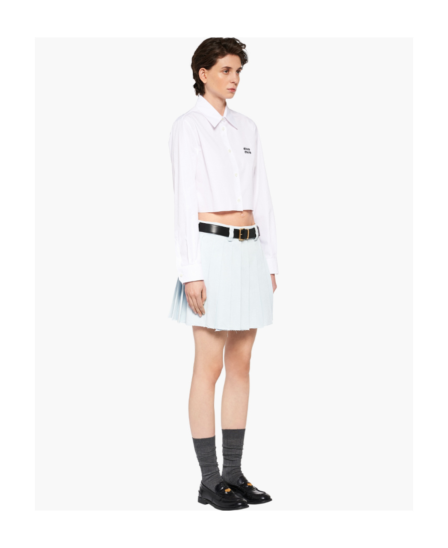 Miu Miu Denim Miniskirt