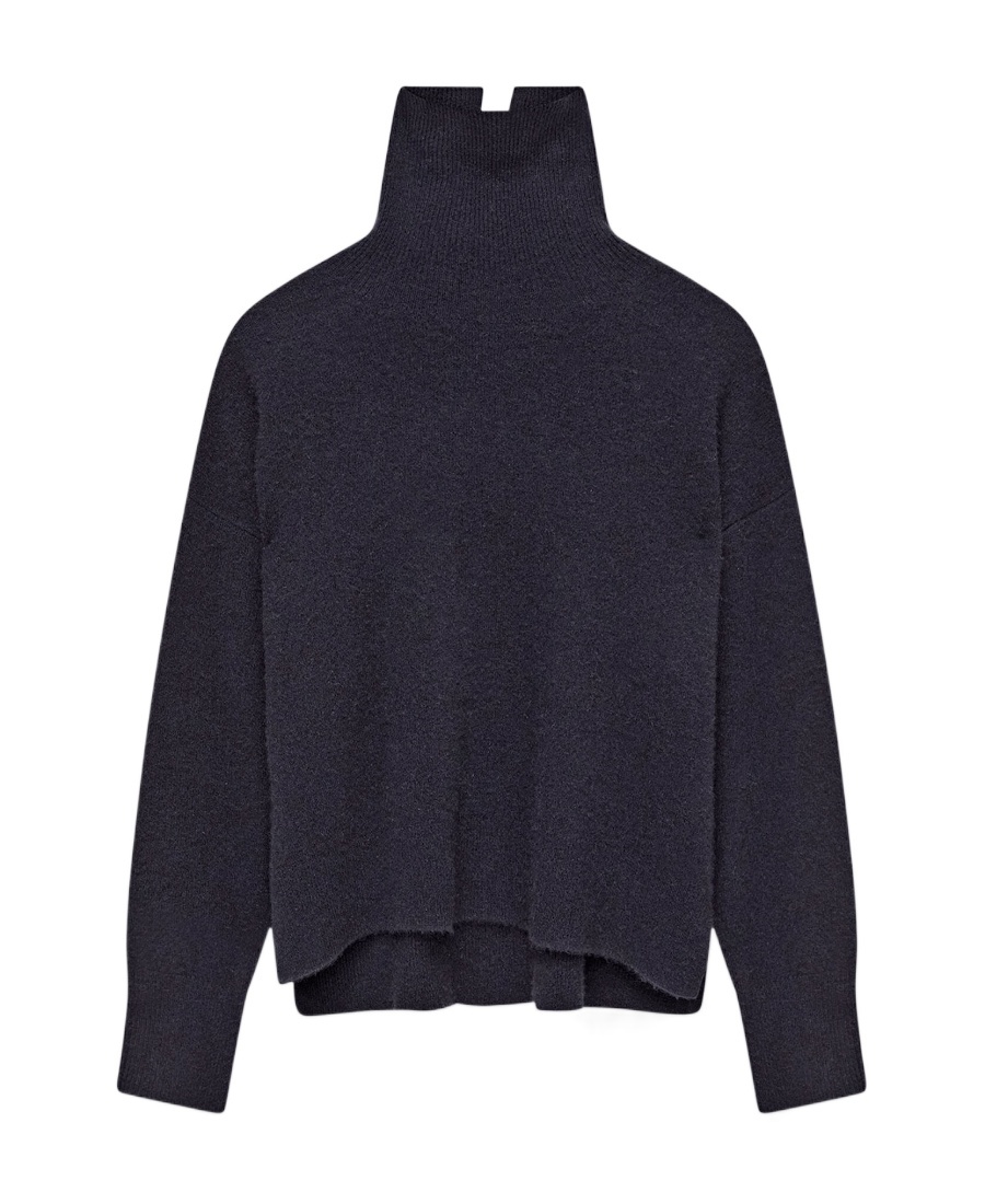 Joseph Roll-neck Cashmere Jumper In Black