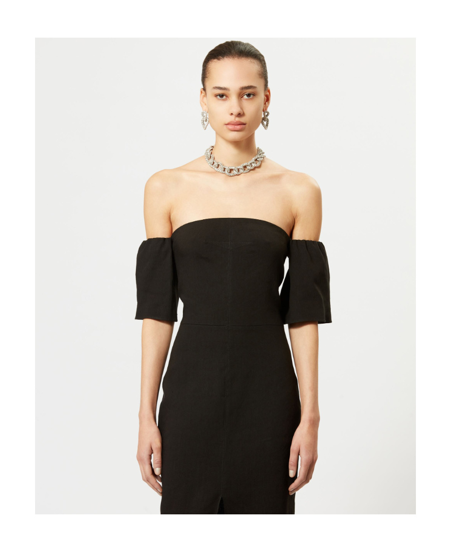 Isabel Marant A Shoulder-length Dress In Black