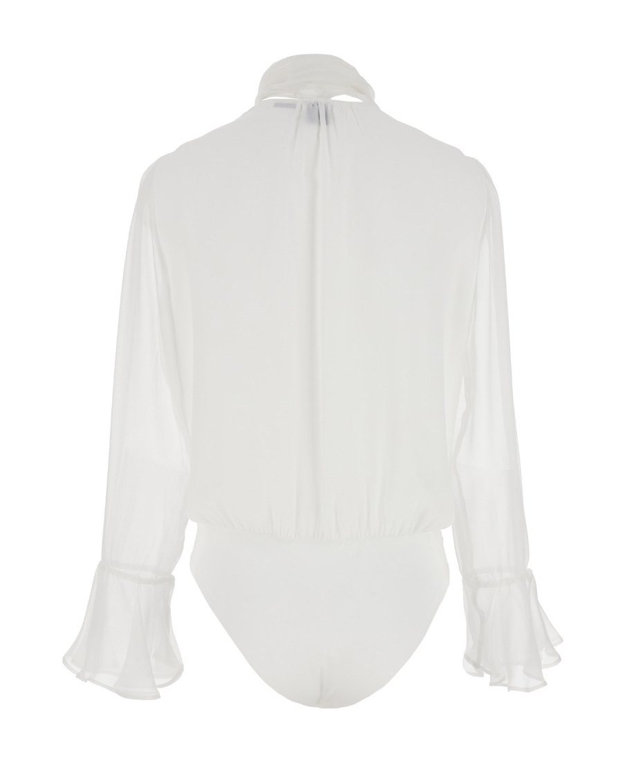 Pinko Particella Bodysuit In White