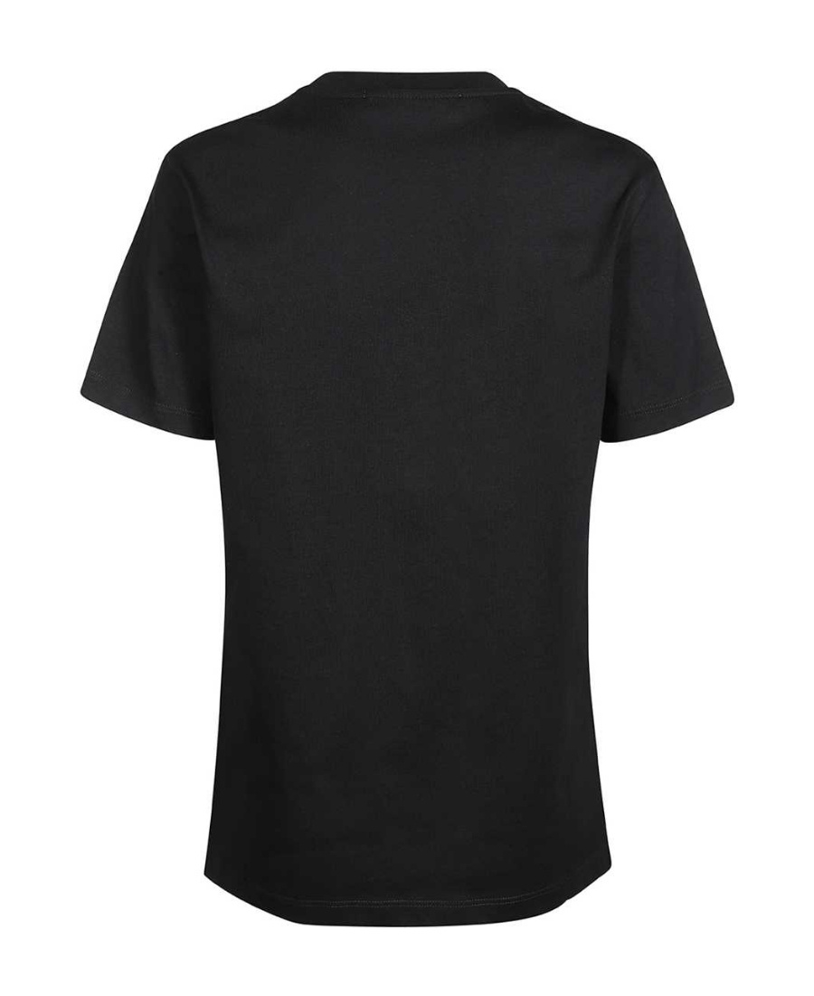 Msgm Cat Printed T-shirt In Black