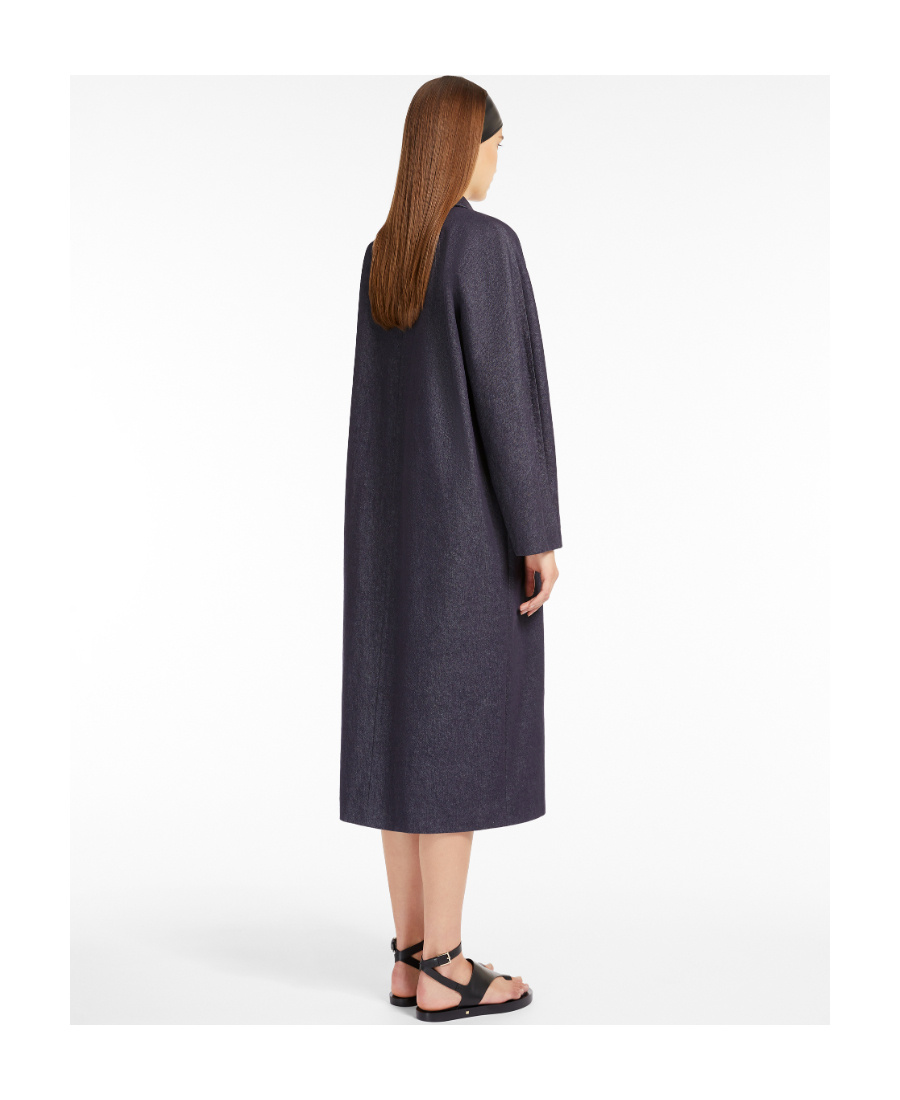 Max Mara Denim Outerwear In Blue