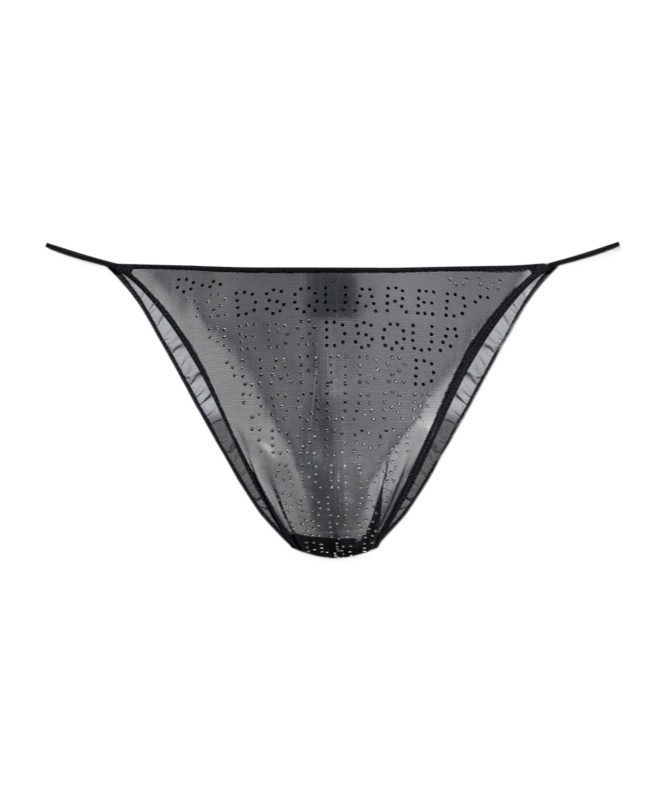 Dsquared2 Logo-embellished Briefs In Gray
