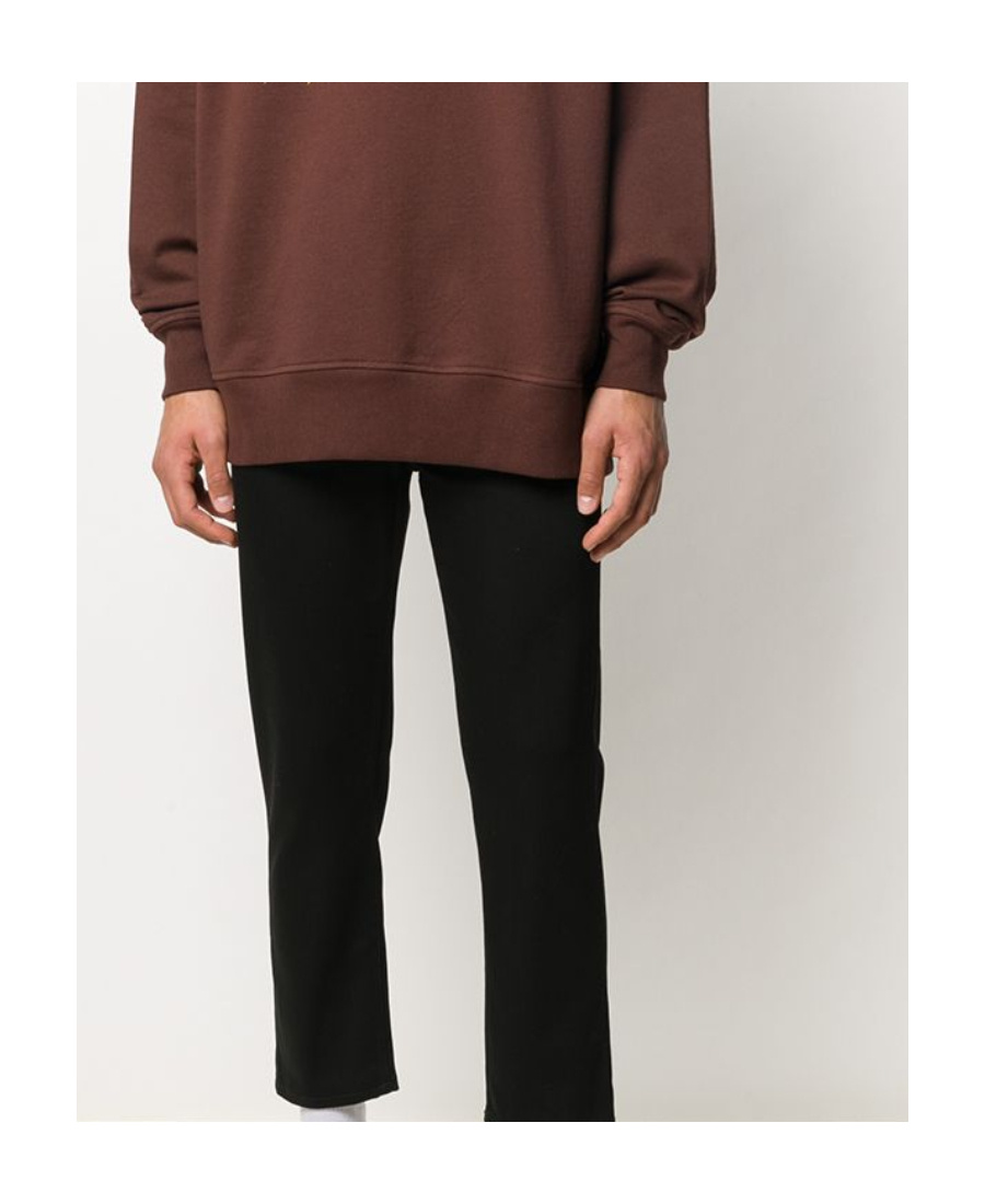 Acne Studios Cotton Denim Jeans In Black