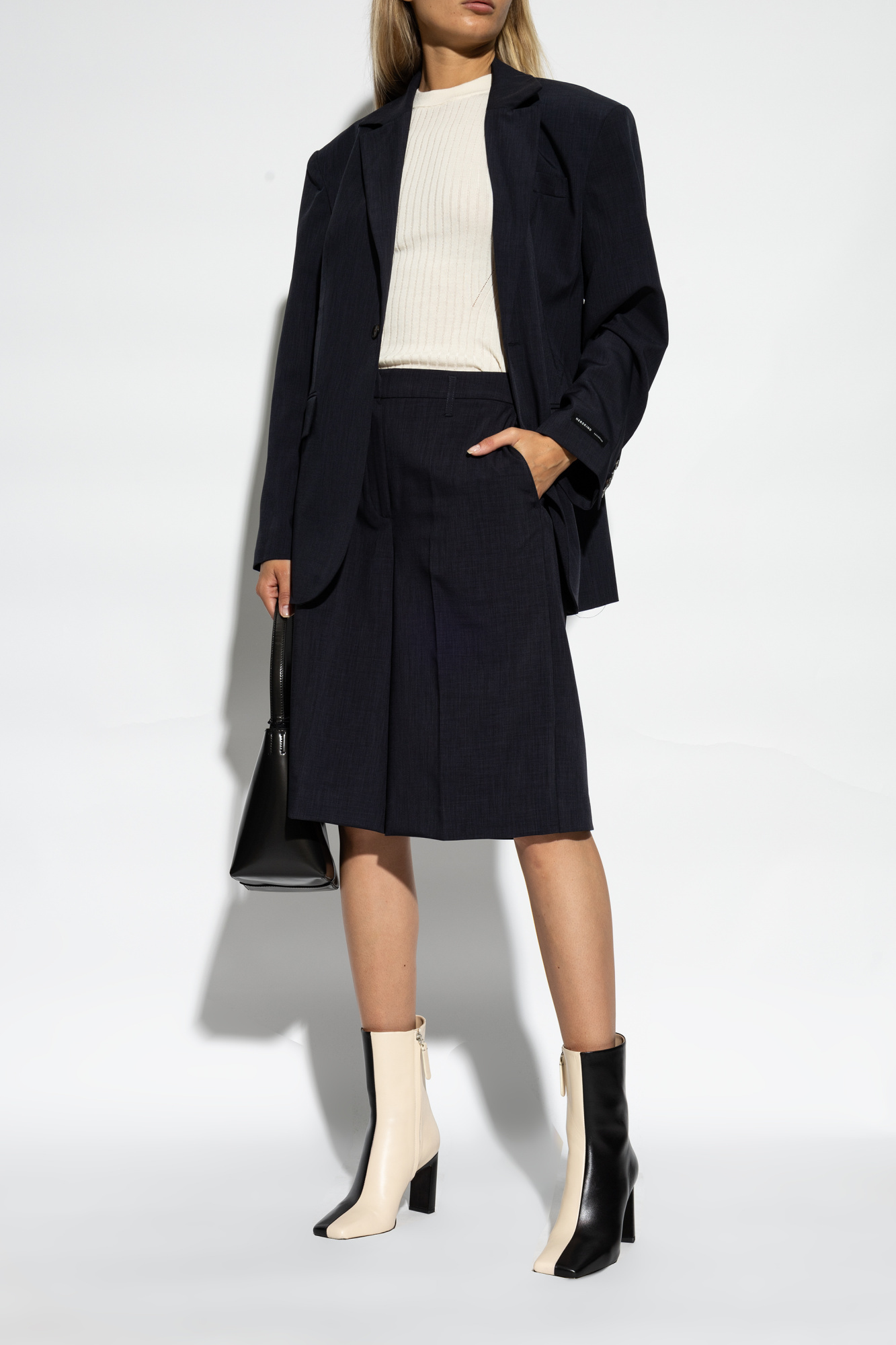 Wandler 90mm Isa Ankle Boots In Black