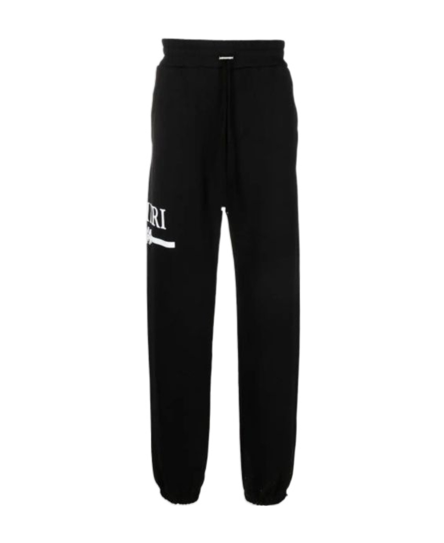Amiri Logo Details Sweatpants In Black