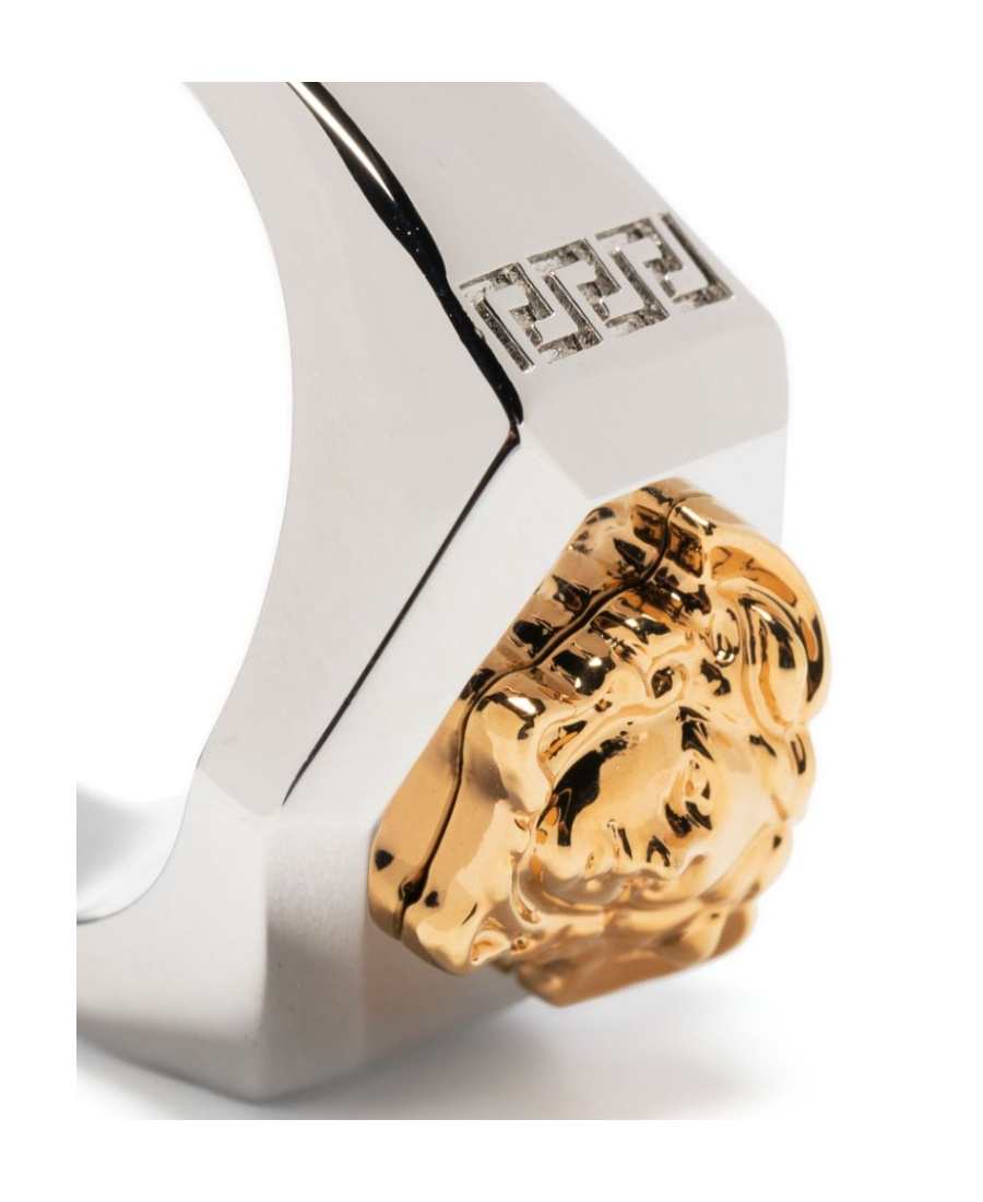 Versace Medusa Ring In White