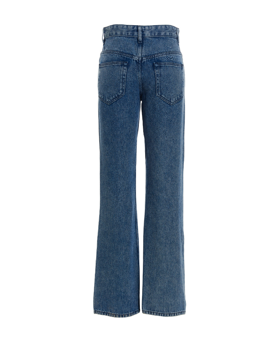 Isabel Marant Étoile Belt Ring Jeans In Blue