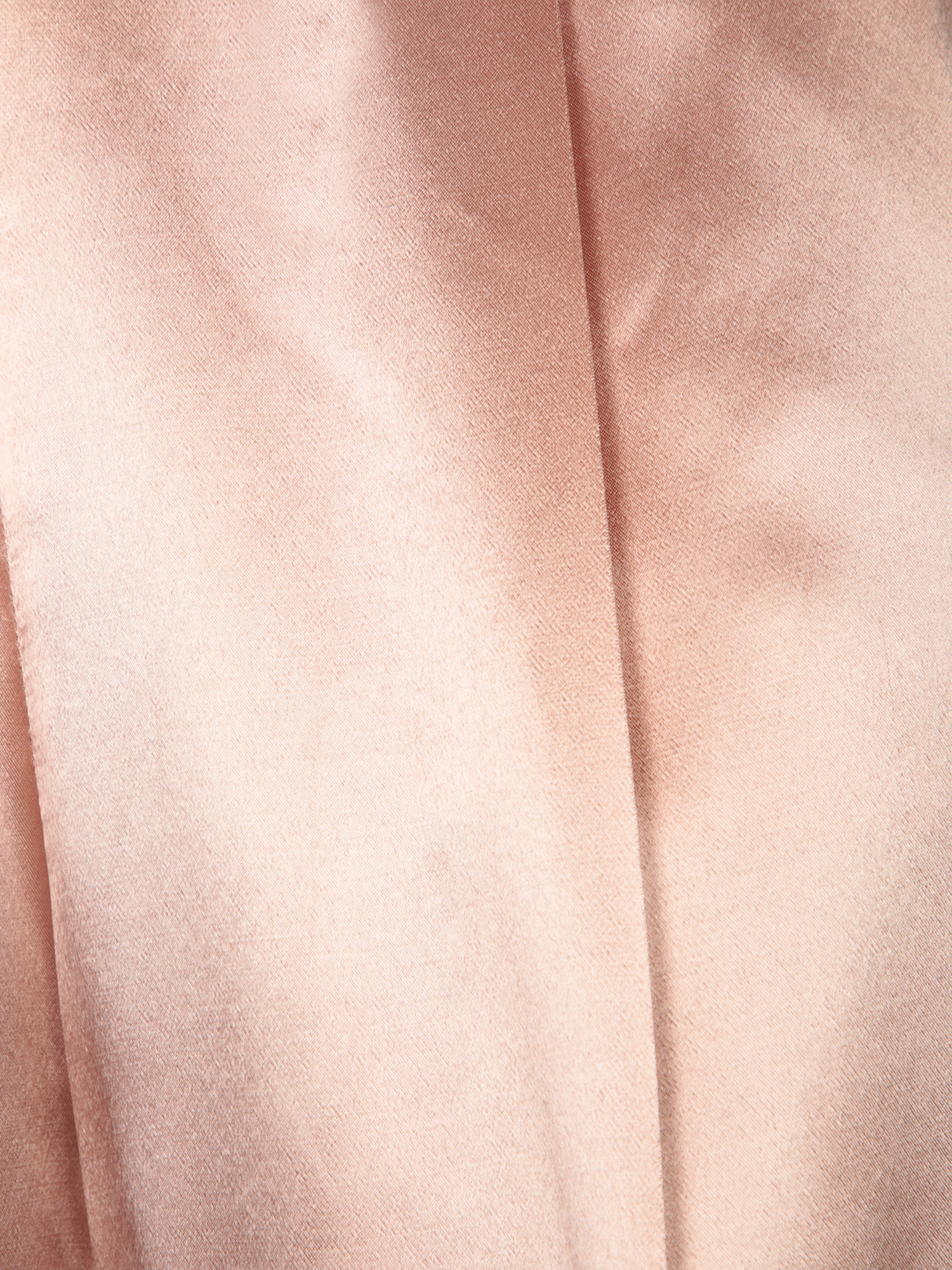 Alberta Ferretti Satin Flared Pants In Neutral