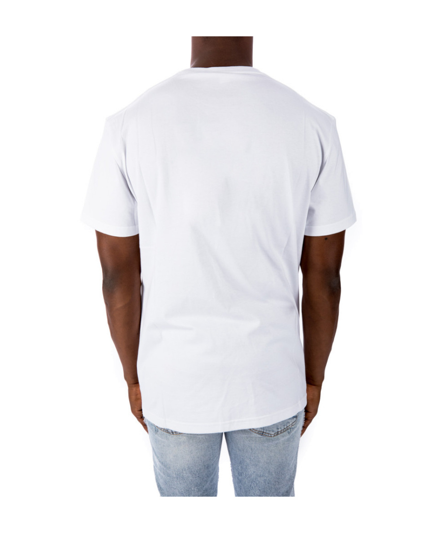 Alexander Mcqueen Watercolour Graffiti Print Tee In White