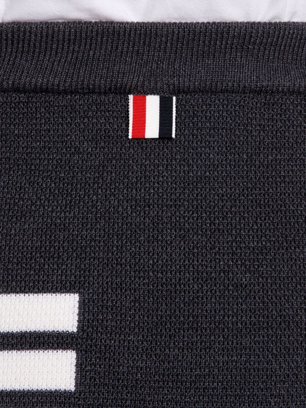 Thom Browne 4-bar Links Stitch Pencil Skirt In Black