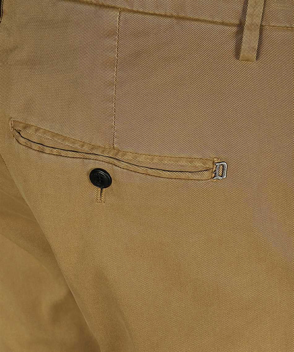 Dondup Belt Ring Casual Pants In Green