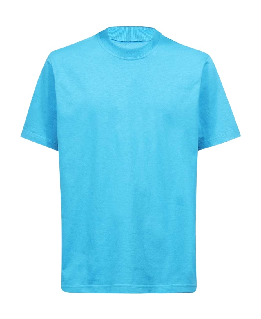 Bottega Veneta Logo Short-sleeved T-shirt In Blue