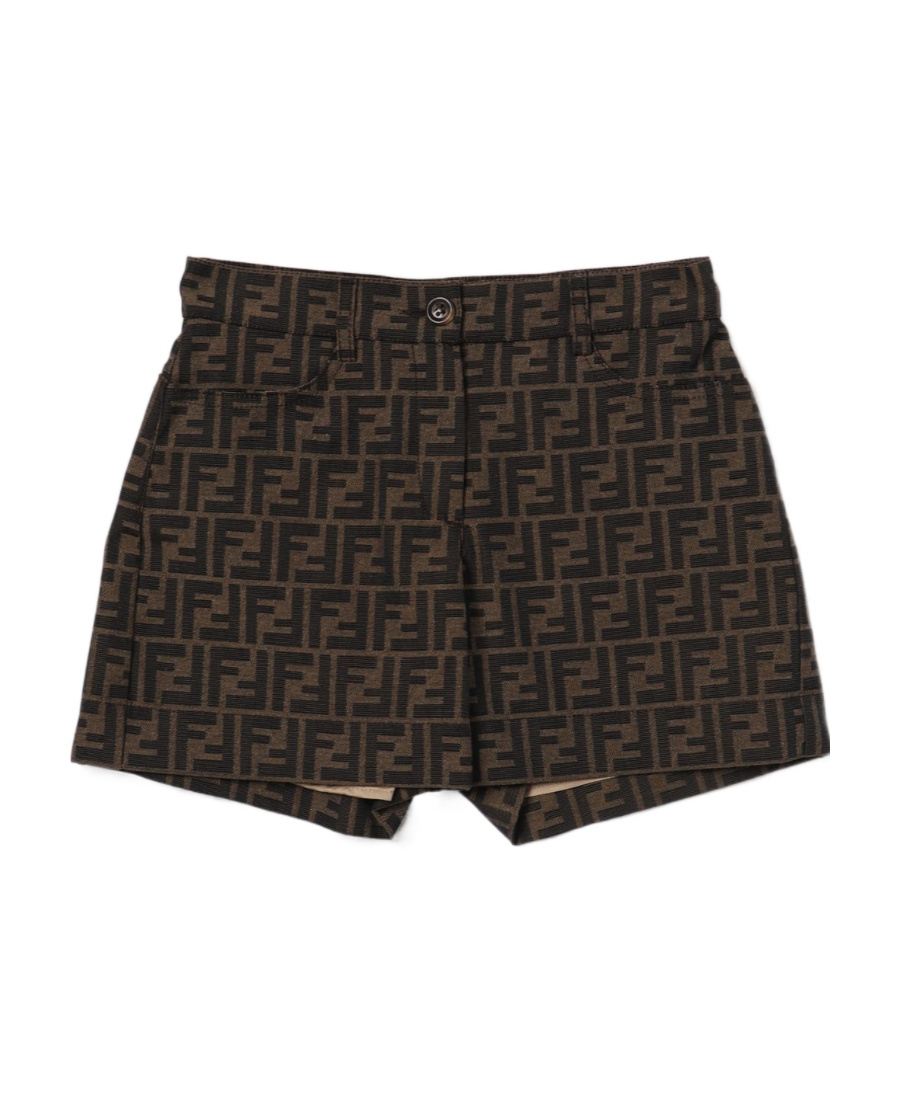 FENDI FF-MOTIF SHORTS