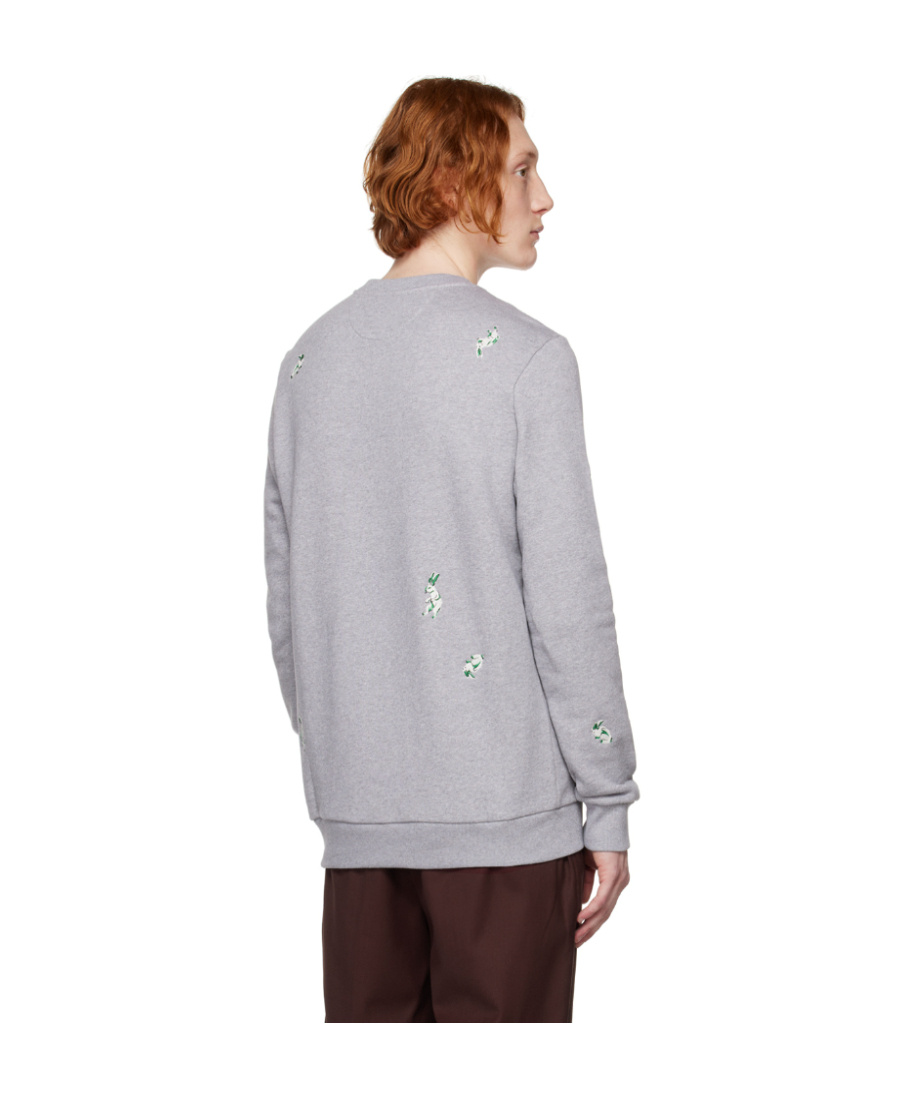 PAUL SMITH LOGO-EMBROIDERED SWEATSHIRT