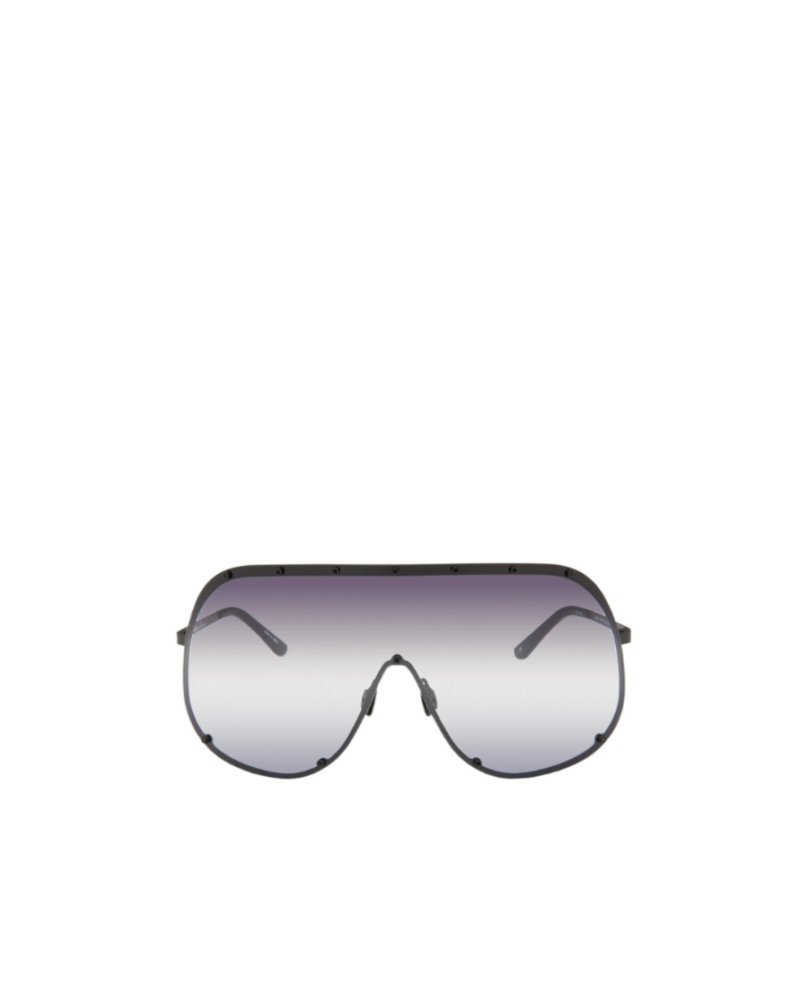 Rick Owens Shield Sunglasses In White