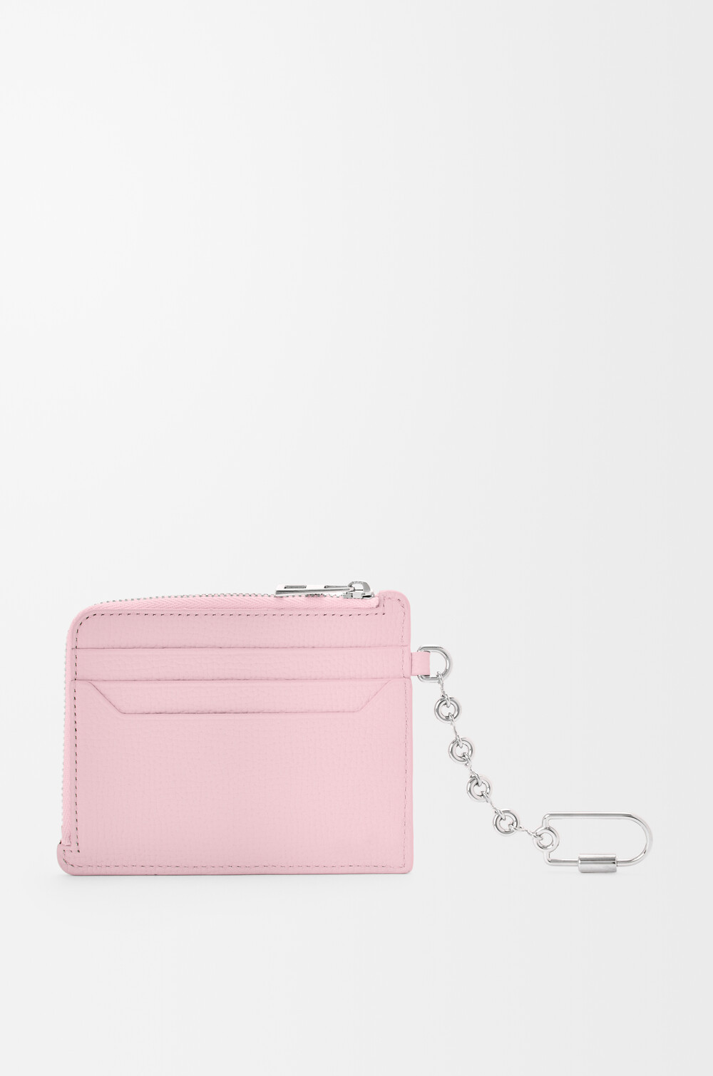 Loewe Anagram Square Coin Card Holder In Pink