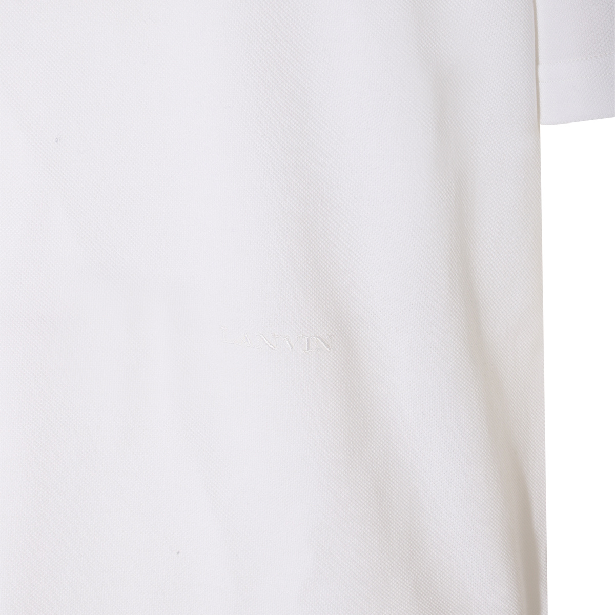 Lanvin Regular Polo In White