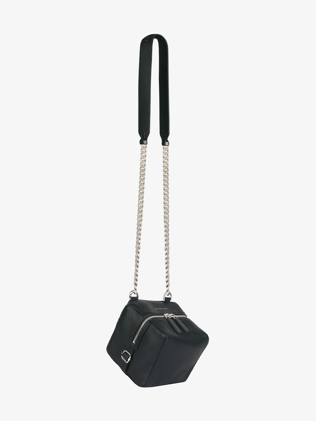Givenchy Pandora Zip-up Mini Crossbody Bag In Black