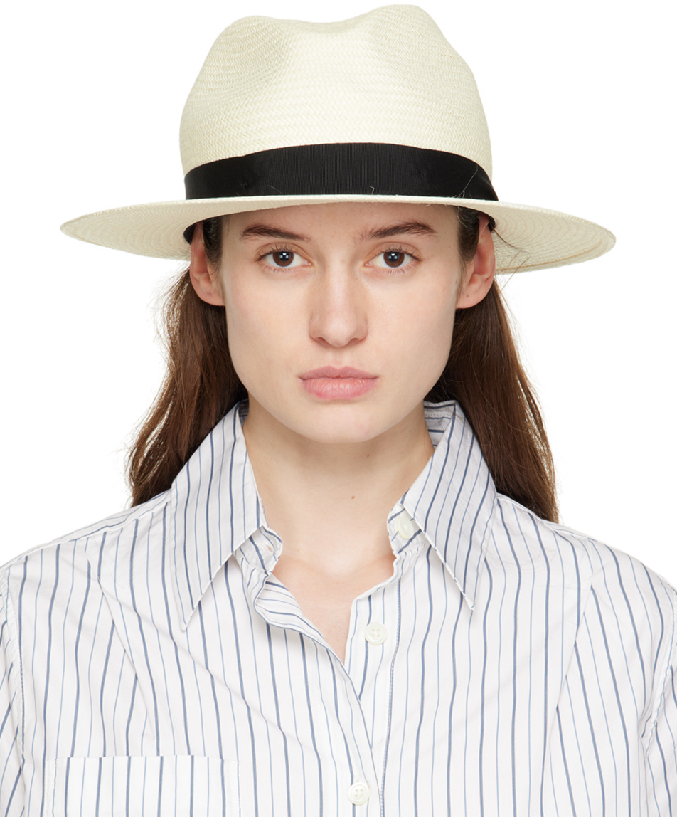 Rag & Bone Panama Hat In White