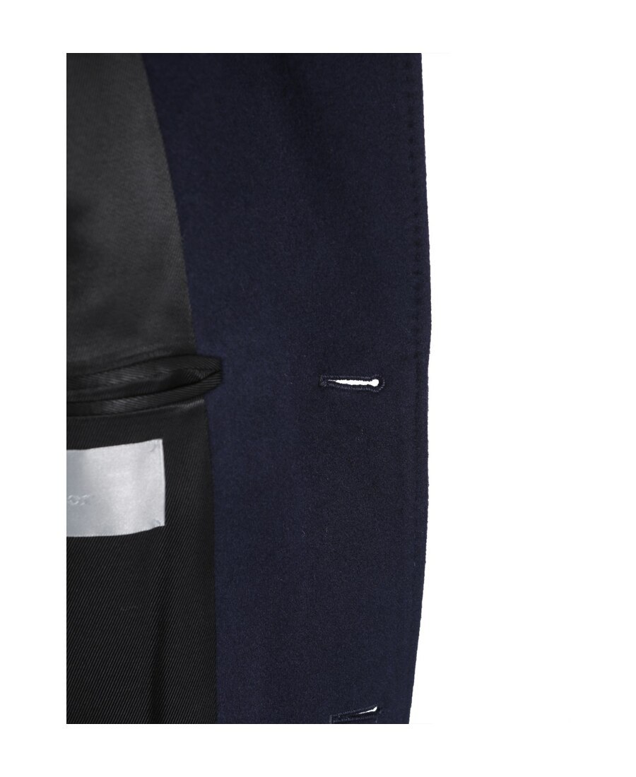 Dior Single-breasted Coat In Black