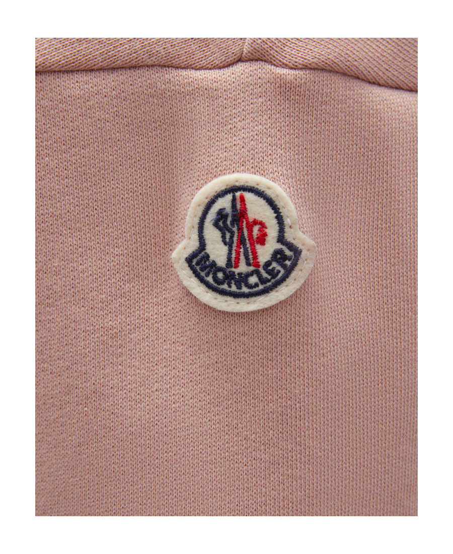 Moncler Logo-print Jumper Dress In Pink