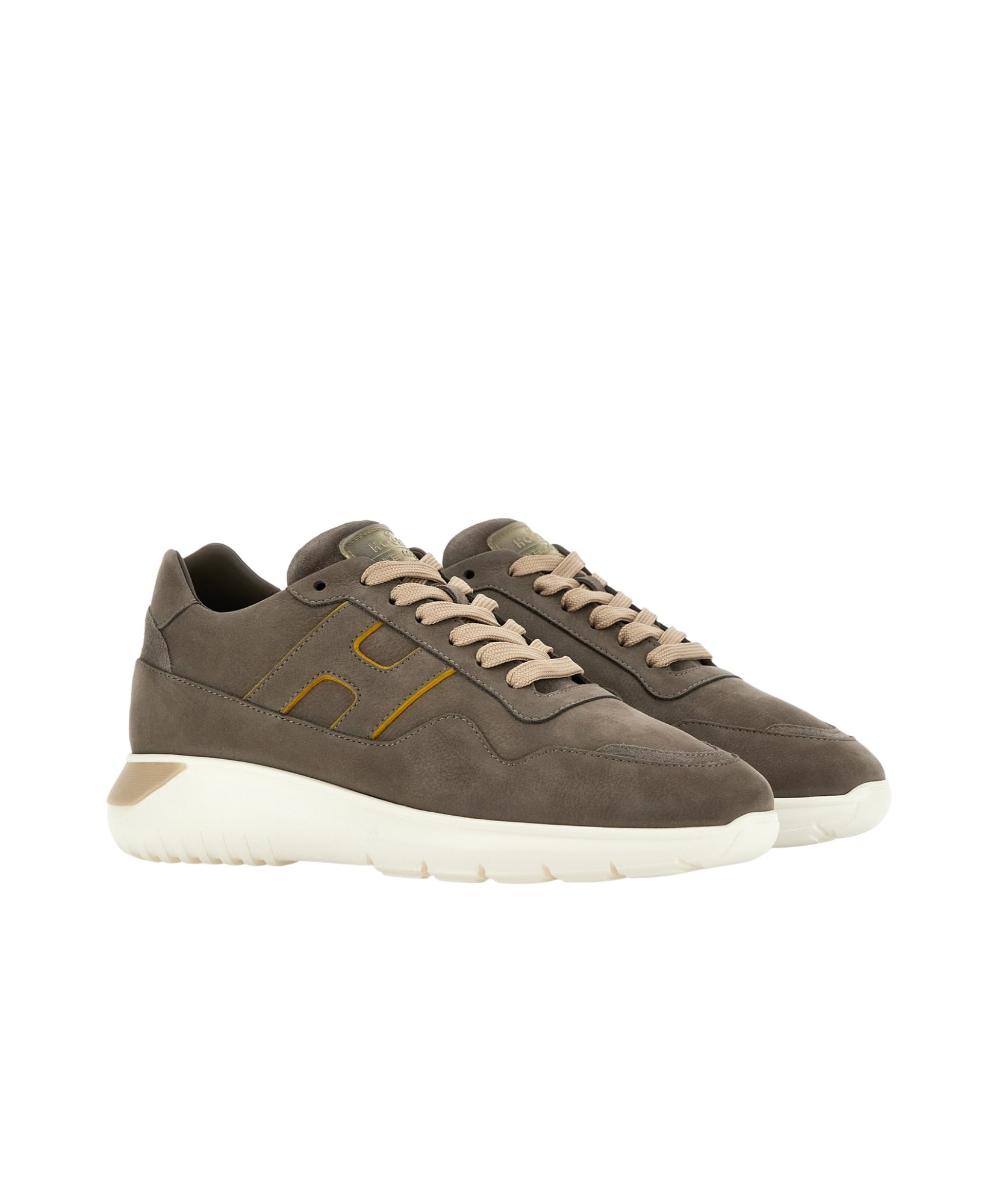Hogan Interactive 3 Low-top Sneakers In Green