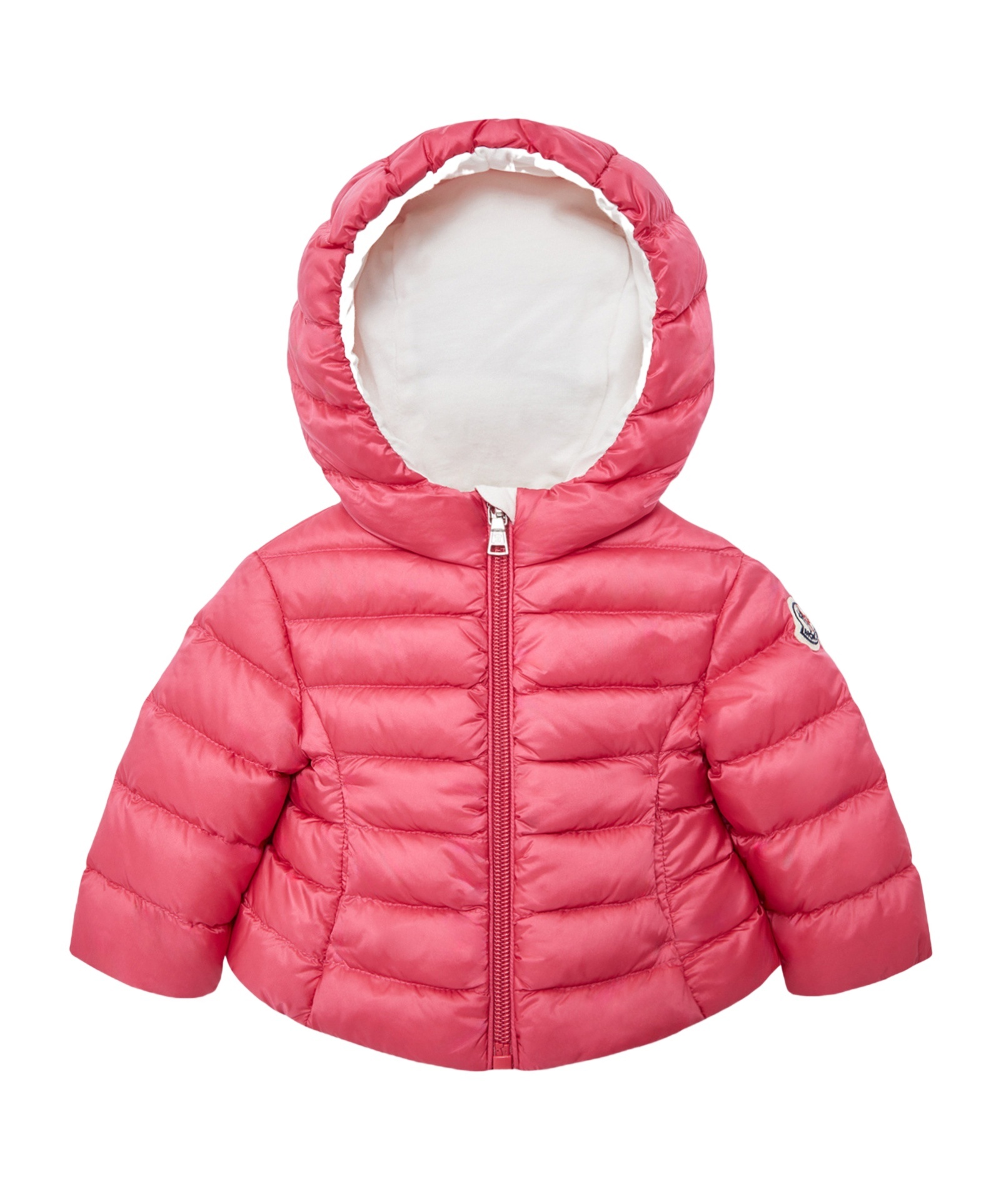 Moncler Ige Hooded Down Jacket In Red