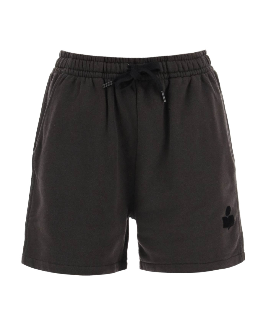 Isabel Marant Étoile 'mirana' Sweatshorts In Black
