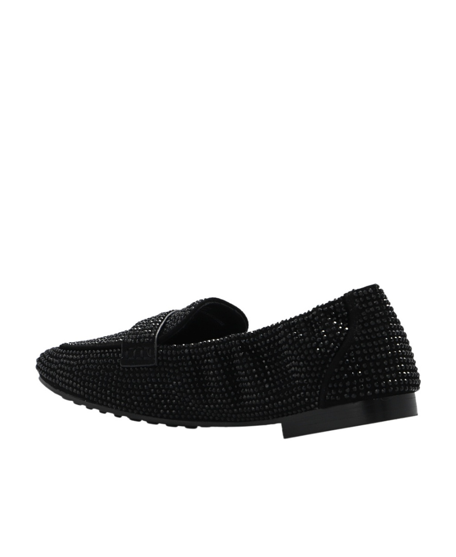 Tory Burch Nappa Leather Ballerina In Black