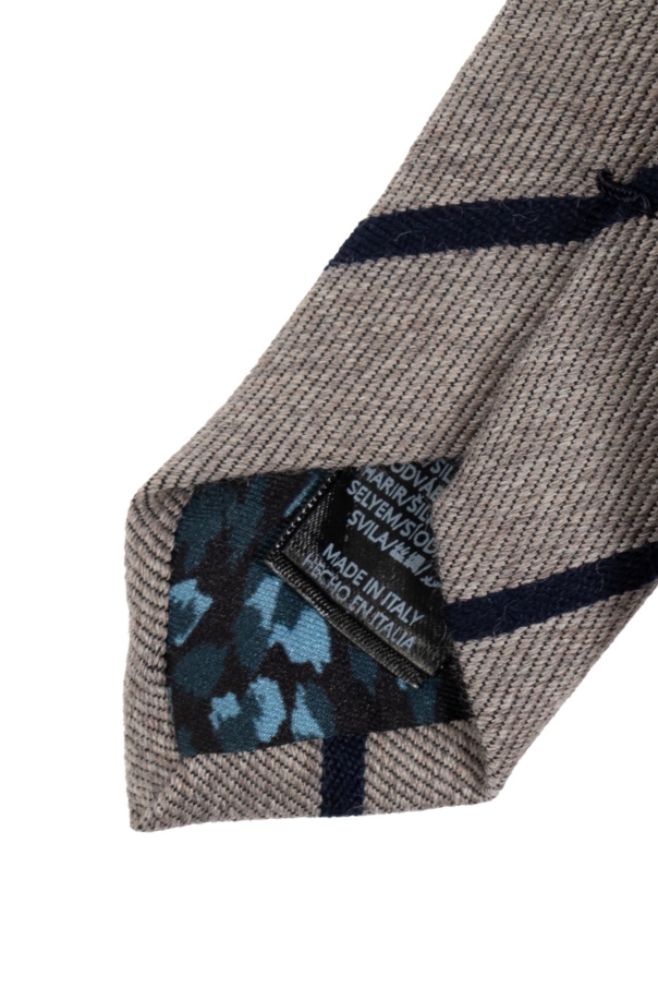 Paul Smith Men's Men Tie 8cm Spaced Stripes In Gray