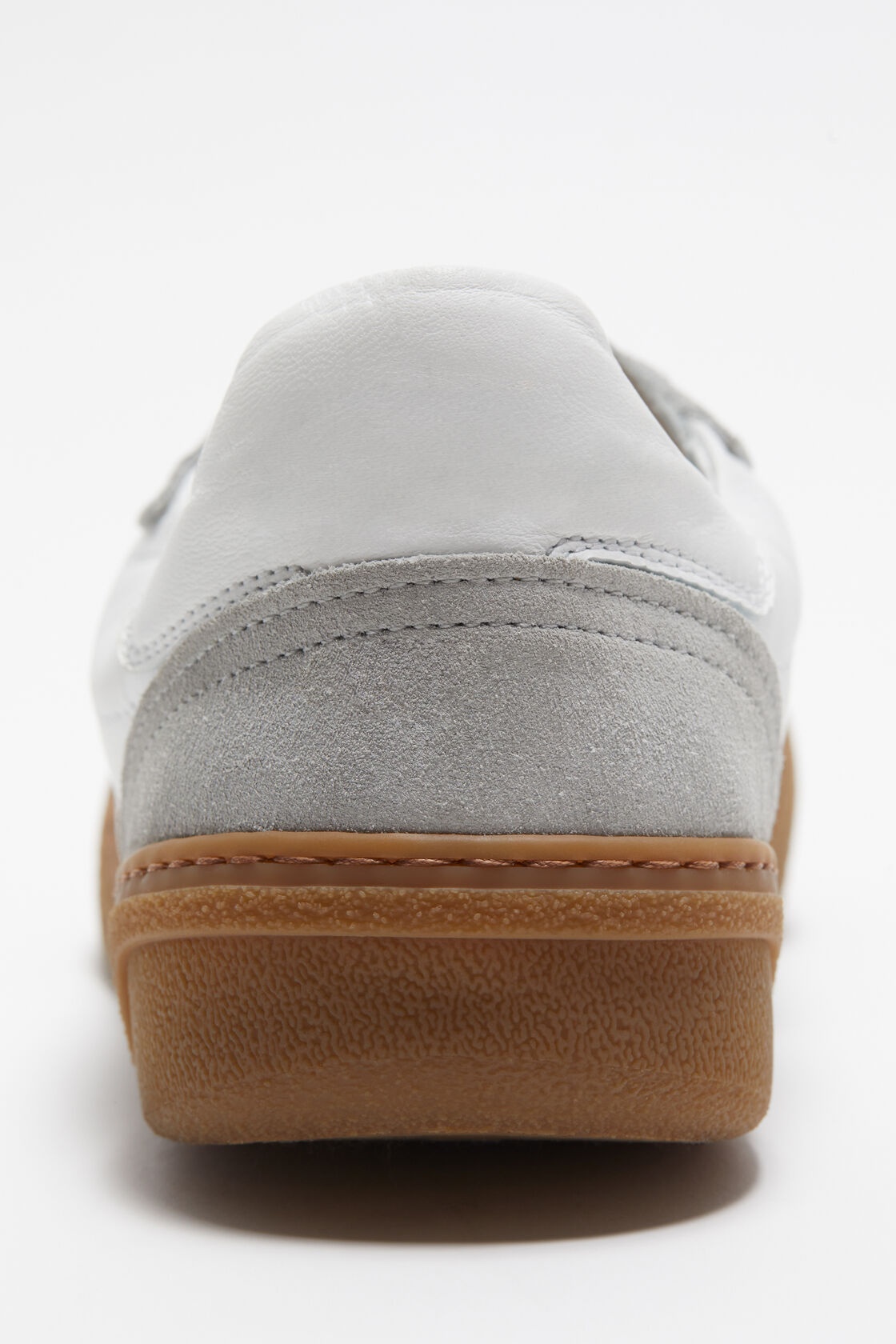 Acne Studios Nappa And Suede Leather Sneakers In In White