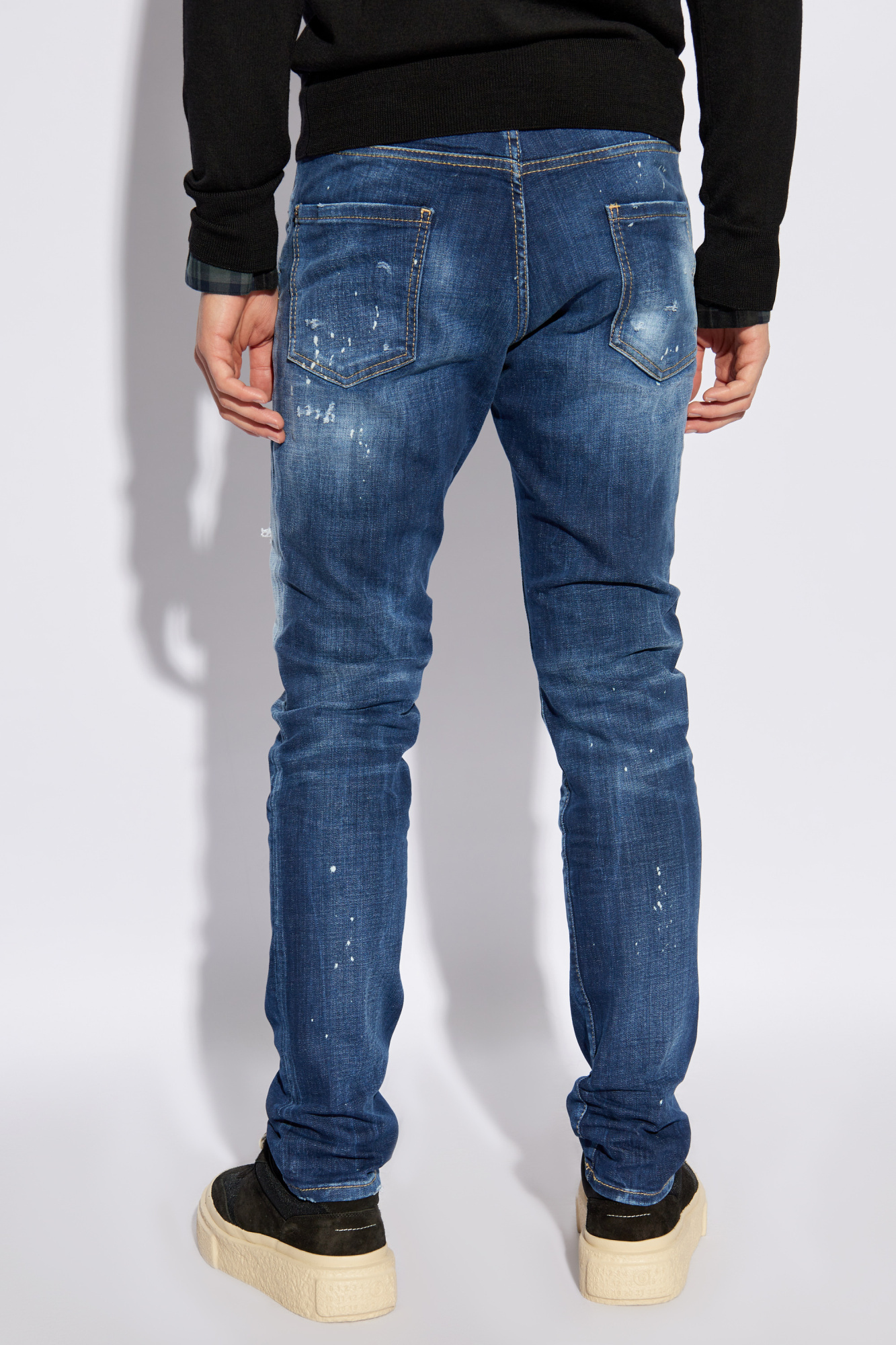 Dsquared2 Dsquared Men Cool Guy Jeans In Blue